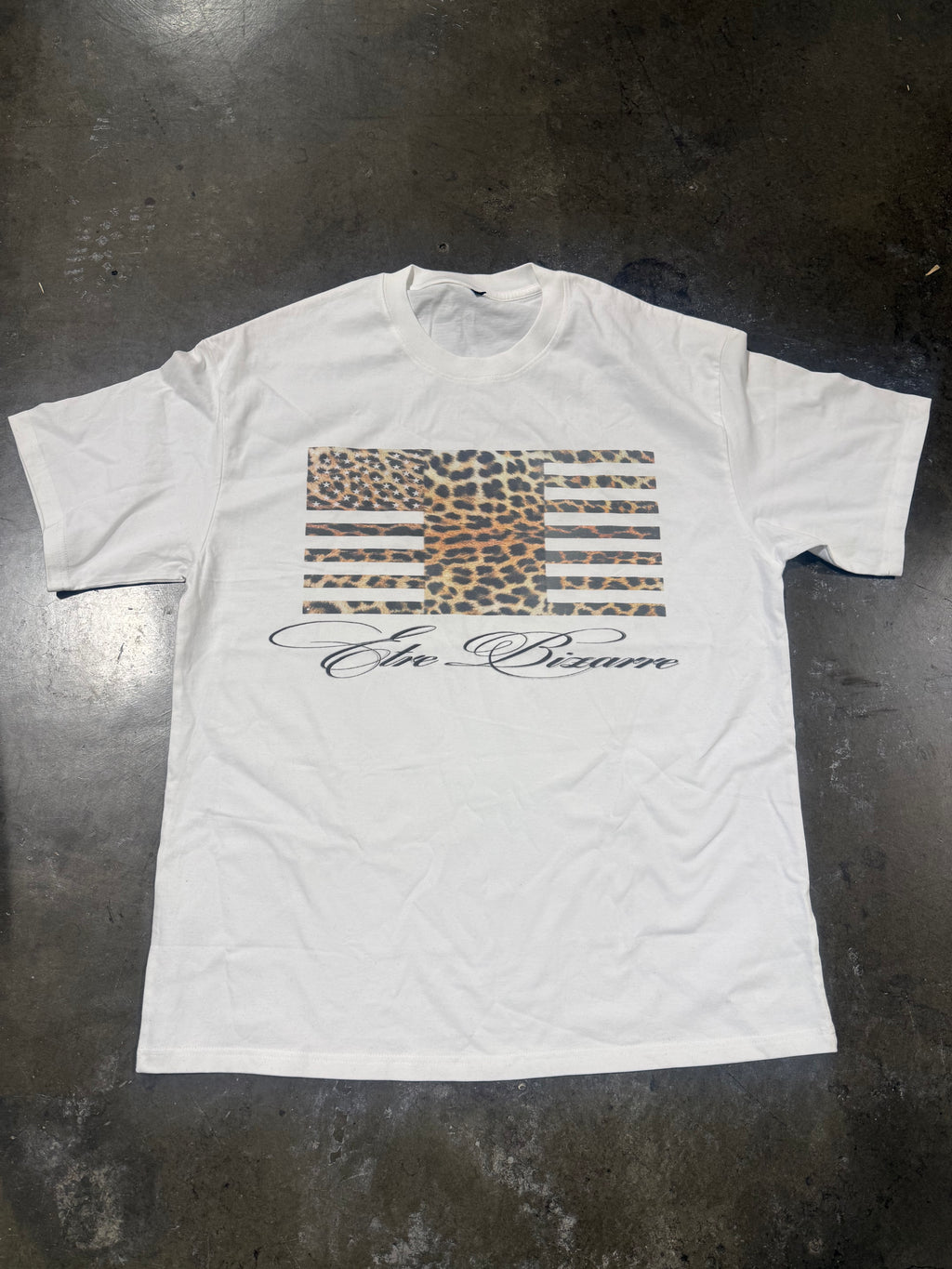 Etre Bizarre French/American T-Shirt — White